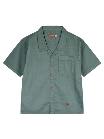 short sleeved shirt for boys | πρασινο του δασους