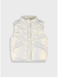 μπουφάν γιλέκο | κρεμ