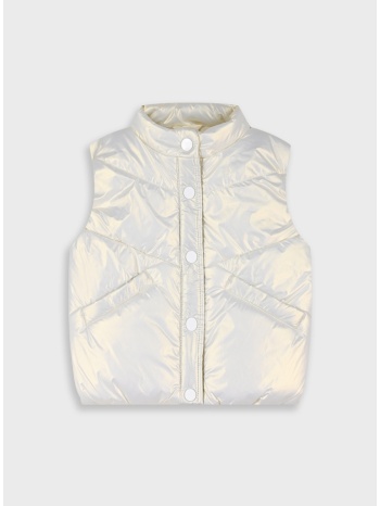 μπουφάν γιλέκο | κρεμ