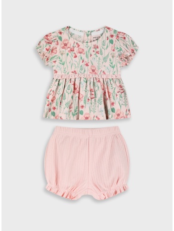 σετ μπλούζα με σορτς | ροζ
