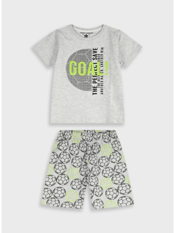 σετ πυζάμα | ανθρακι