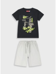 σετ με τύπωμα | μπεζ