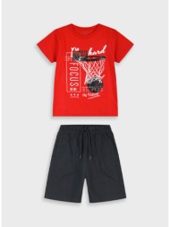 σετ με τύπωμα | μαυρο