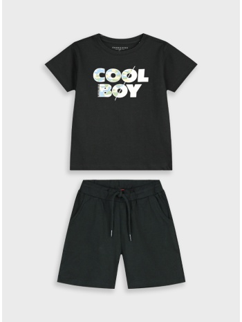 σετ με τύπωμα | μαυρο