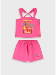 σετ μπλούζα με σορτς | φουξ