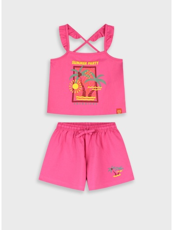 σετ μπλούζα με σορτς | φουξ