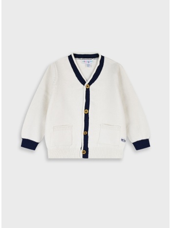 πλεκτή ζακέτα | εκρου