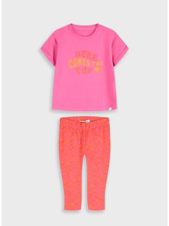 σετ μπλούζα με κολάν | φουξ