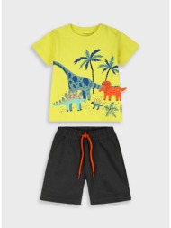 σετ με τύπωμα | ανθρακι