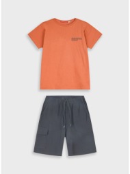 σετ με τύπωμα | ανθρακι