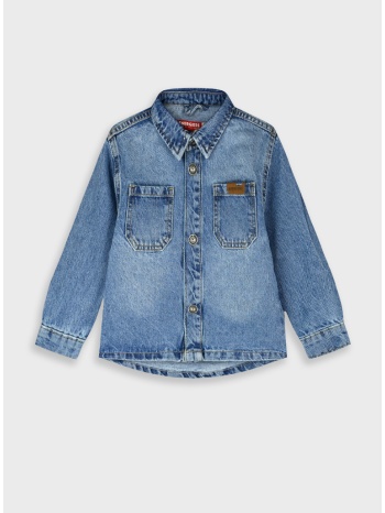 πουκάμισο/ζακέτα | μπλε τζην