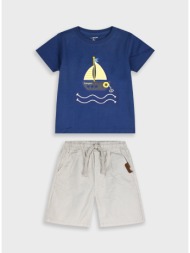 σετ με απλικέ | μπεζ