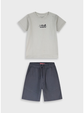 σετ με κέντημα | ανθρακι