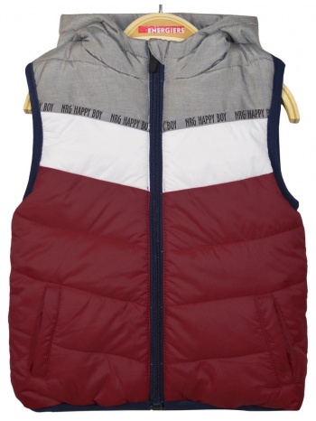 αμάνικο γιλέκο με επένδυση | μπορντω