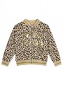 ζακέτα φούτερ animal print λεοπάρ για κορίτσι | εμπριμε