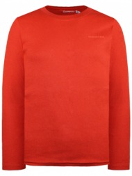 βαμβακερή μπλούζα με λαιμόκοψη energiers basic line για αγόρι | κοκκινο