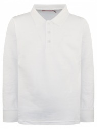 βαμβακερή, πόλο μπλούζα energiers basic line για αγόρι | λευκο