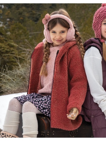 μπουκλέ επανωφόρι | κεραμιδι