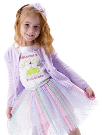 παιδική πολύχρωμη φούστα για κορίτσι | rainbow