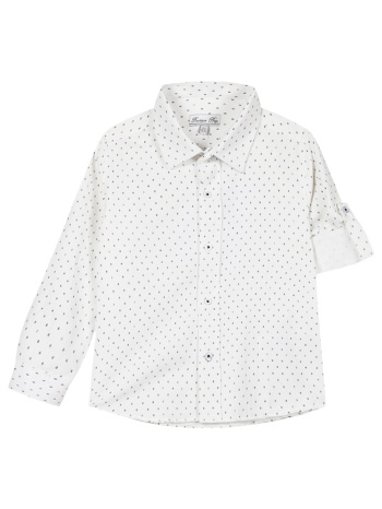 παιδικό πουκάμισο για καλό ντύσιμο για αγόρι | λευκο