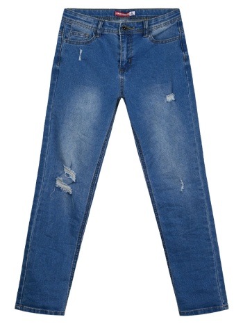 παντελόνι τζην με σκισίματα για αγόρι | μπλε τζην σε προσφορά