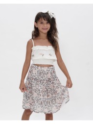 παιδική φούστα φλοράλ ...