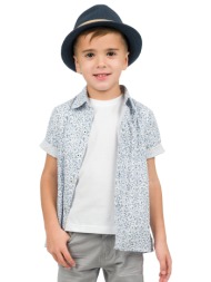 κοντομάνικο εμπριμέ πουκάμισο για αγόρι για επίσημες εμφανίσεις | εμπριμε