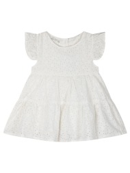 βρεφικό κεντημένο φόρεμα για κορίτσι (3-18 μηνών) | παγος