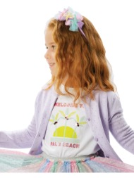 παιδική μπλούζα με τύπωμα για κορίτσι | λευκο
