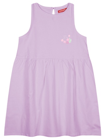 παιδικό αμάνικο φόρεμα με τύπωμα για κορίτσι | λιλα