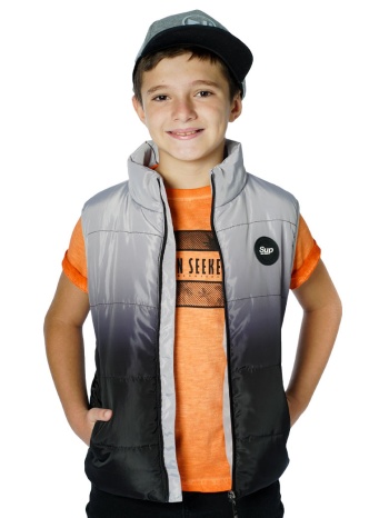 μακό κοντομάνικη μπλούζα με τύπωμα για αγόρι | πορτοκαλι σε προσφορά