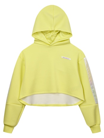 παιδική μπλούζα μακρυμάνικη κροπ για κορίτσι | λεμονι σε προσφορά