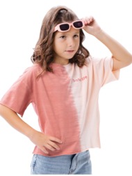 παιδική μπλούζα κροπ ντεγκαντέ με τύπωμα για κορίτσι | παπαγια