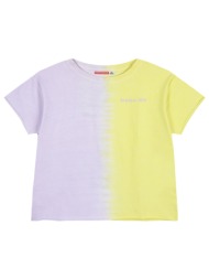 παιδική μπλούζα κροπ ντεγκαντέ με τύπωμα για κορίτσι | λιλα