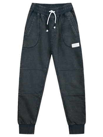 παντελόνι φόρμα με ένθετα για αγόρι | ανθρακι σε προσφορά