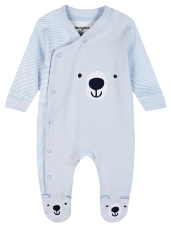 βρεφικό βαμβακερό φορμάκι για αγόρι (0 - 18 μηνών) | γαλαζιο