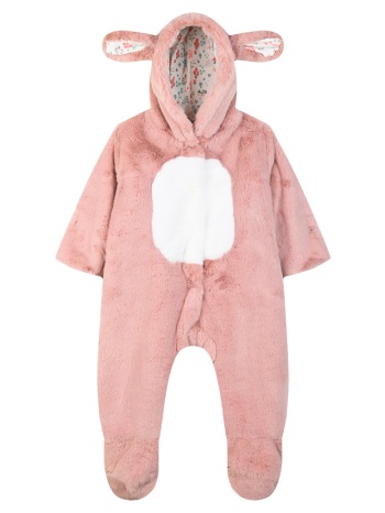 βρεφική γούνινη φόρμα εξόδου για κορίτσι (6 - 18 μηνών) |