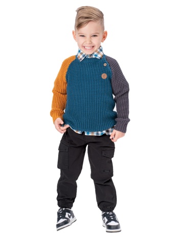 παντελόνι κάργκο για αγόρι | ανθρακι