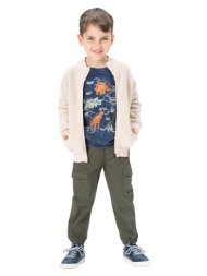 παντελόνι κάργκο για αγόρι | χακι