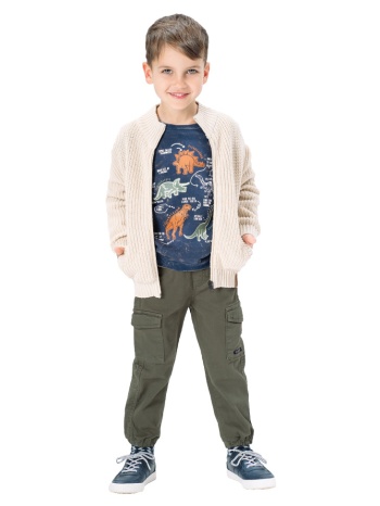 παντελόνι κάργκο για αγόρι | χακι