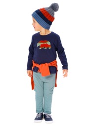 πεντάτσεπο παντελόνι για αγόρι | πρασινο της ερημου