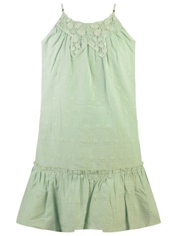 κεντημένο φόρεμα για κορίτσι | φυστικι σε προσφορά