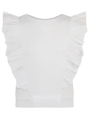 μπλούζα κροπ για κορίτσι | λευκο σε προσφορά