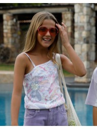 φλοράλ μπλούζα για κορίτσι | εμπριμε