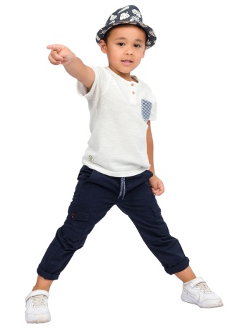 μπλούζα πικέ για αγόρι | εκρου σε προσφορά