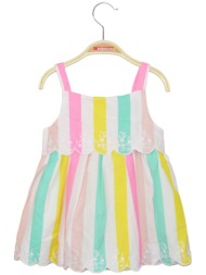 ριγέ φόρεμα για βρεφικό κορίτσι (3 - 18 μηνών) | ριγε