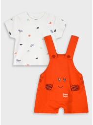 σετ μπλούζα και σαλοπέτα για βρεφικό αγόρι (0 - 18 μηνών) | καροτι