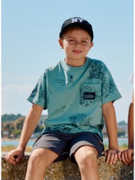 εμπριμέ μπλούζα για ...