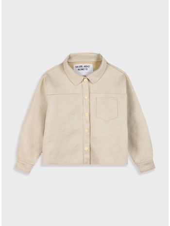 λεπτό μπουφάν αλκαντάρα για κορίτσι | αμμος σε προσφορά