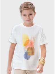 μπλούζα με τύπωμα για αγόρι | εκρου